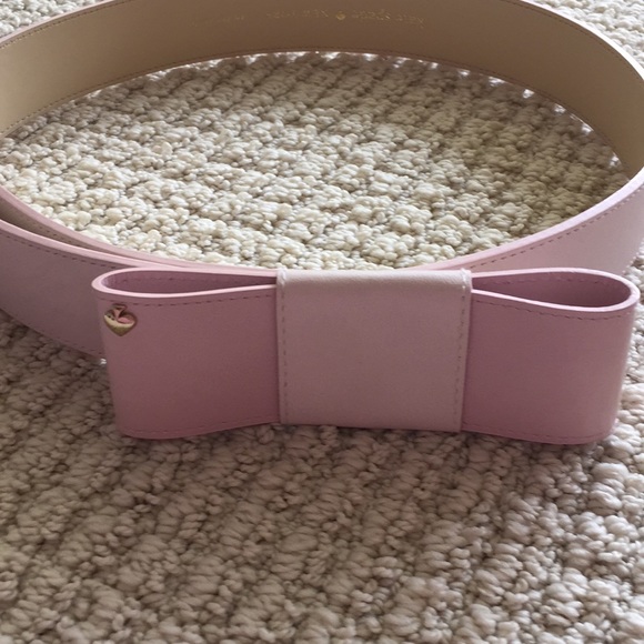 kate spade Accessories - Kate Spade wide pink bow waist belt